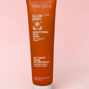 Pacifica Glow Baby Brightening Face Wash - Orange Tube